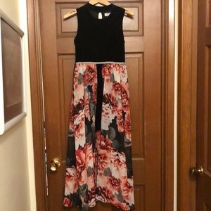 Speechless kids floral dress, size 16